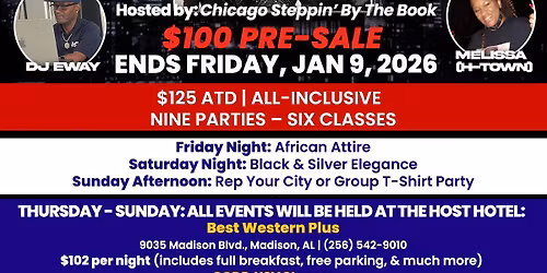 10-YEAR ANNIVERSARY - HUNTSVILLE MLK WEEKEND