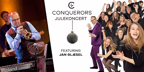 UDSOLGT! Conquerors Julekoncert i Nathanaels Kirke (feat. Jan Gl\u00e6sel)