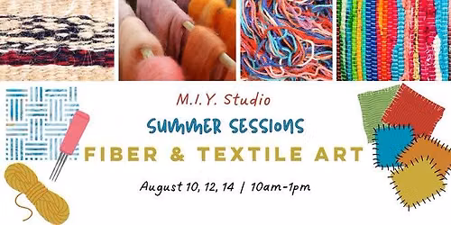 Fiber & Textile Art - Tween\/Teen Craft Camp