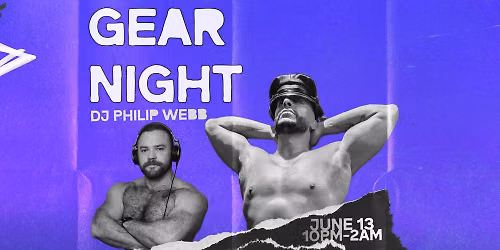 Gear Night with DJ Philip Webb