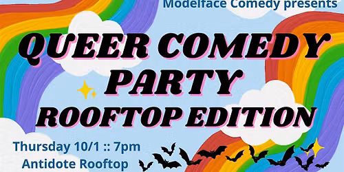 Queer Comedy Party: Fall Rooftop Edition