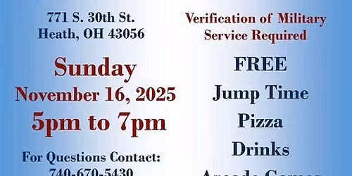 2025 FREE Veteran's Appreciation Event