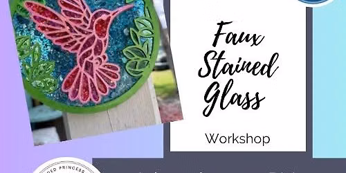 Faux Stained Glass - Paint with The Charlestown Parks Department 