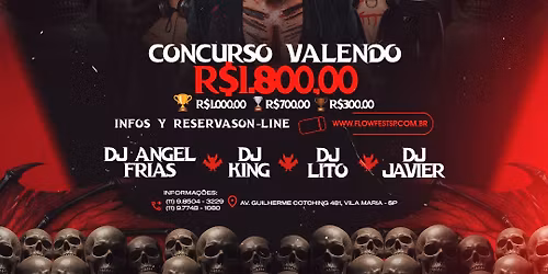 \ud83d\udc7b FIESTA DE DISFRAZ \ud83c\udf83 HALLOWEEN FLOW FEST \ud83d\udc7b