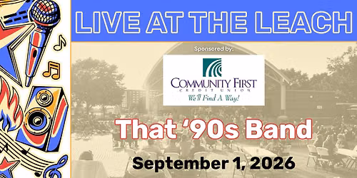 Live at the Leach - That '90s Band