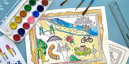 Copy of Watercolor Worlds: Intro to Watercolor at The Paladins League