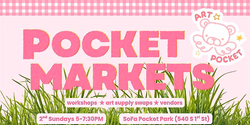 Pocket Markets at SoFa Pocket Park