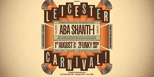 Aba Shanti-I (full sound) - Leicester Carnival 2026