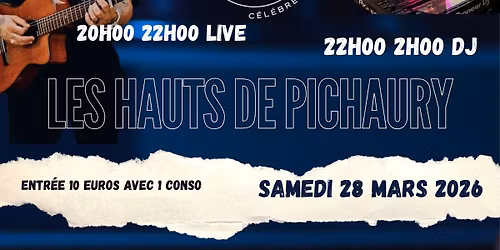 Les soir\u00e9es de Pichaury_Live & DJ 