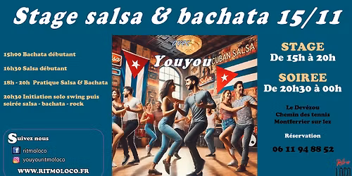 Stage Salsa & Bachata D\u00e9butant