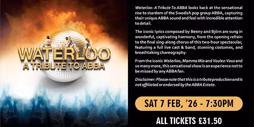 Waterloo: A Tribute To ABBA 