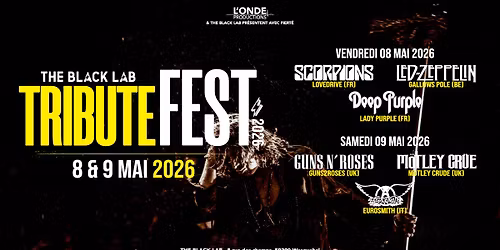 THE BLACK LAB - Tribute Fest 2026 - Wasquehal