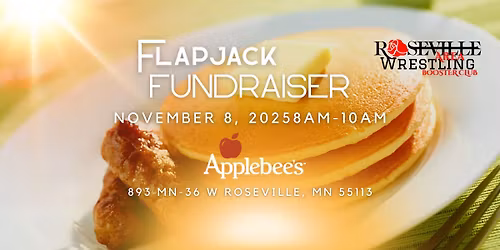 Roseville Wrestling Flapjack Fundraiser