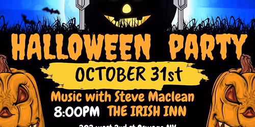Halloween Party with Steve Maclean