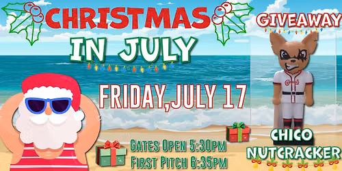 Christmas in July \ud83c\udf84\u26be
