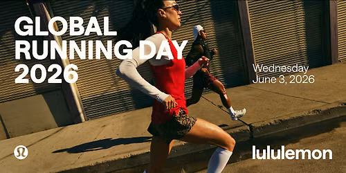 Global Running Day 2026 with lululemon Canberra