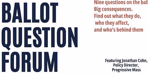 Ballot Question Forum