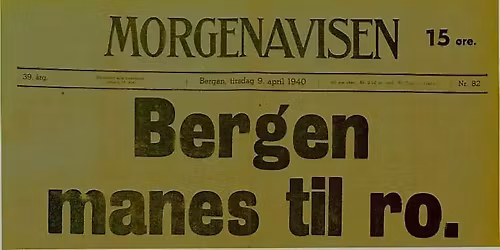 Krigs- og fredsdager i Bergen (filmvisning)