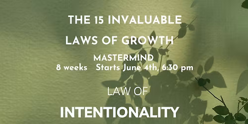 15 Invaluable Laws of Growth Mastermind