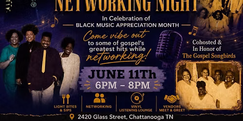 Black Music Month\u2019s Vinyl Networking Night