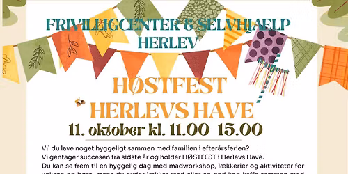 Høstfest - Herlev have