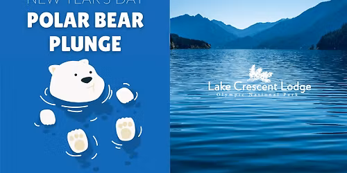New Year's Day Polar Bear Plunge at Lake Crescent Lodge