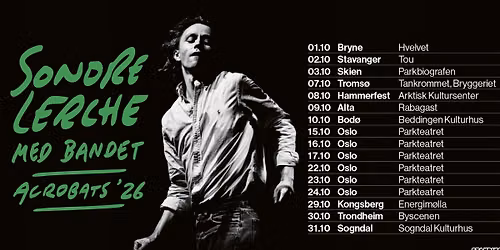 Sondre Lerche m\/band p\u00e5 Parkbiografen