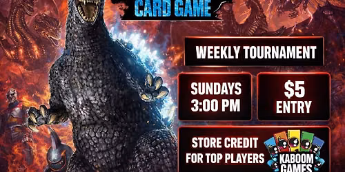 Godzilla TCG Tournament