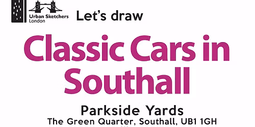 Let\u2019s Draw: Classic Cars in Southall