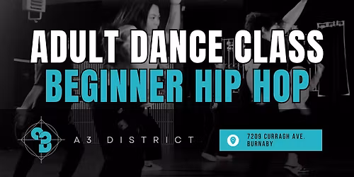 Adult Beginner Hip Hop Dance - TRIAL CLASS!