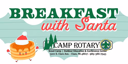 Breakfast with Santa at Camp Rotary