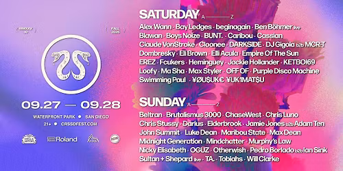 FNGRS CRSSD - Thursday