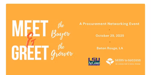 Meet the Buyer & Greet the Grower