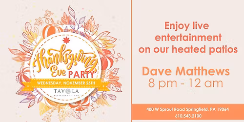 Thanksgiving Eve Party