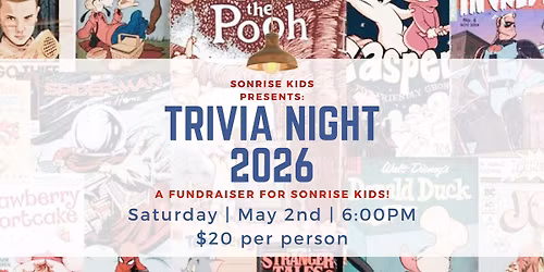 SonRise Kids Trivia Night
