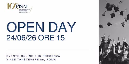 Open day - PISAI - Pontificio Istituto di Studi Arabi e d'Islamistica