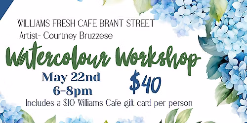 Watercolour Workshop at Williams