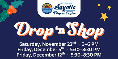 Drop N' Shop @ Pullman Aquatic Center