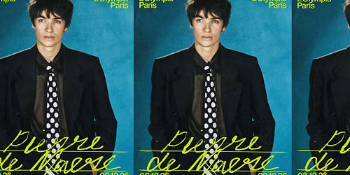 PIERRE DE MAERE \u2022 L'Olympia, Paris \u2022 8 et 9 d\u00e9cembre 2026
