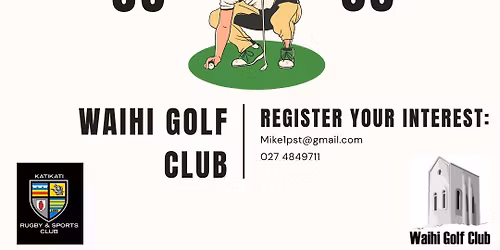 Katikati Rugby & Sports Club 4 Person Ambrose Golf Tournament \u26f3\ufe0f