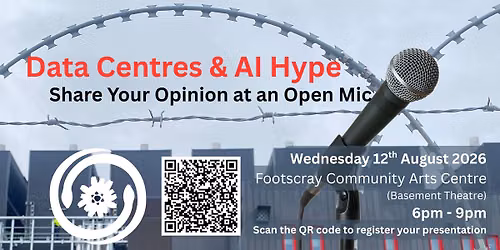 Data Centres and AI Hype - Share Your Opinion at an Open Mic
