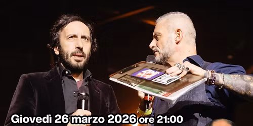 Domenico Mungo & Mao (ospite Natalia Ceravolo) @ Blah Blah | Gioved\u00ec 26 marzo 2026 ore 21:00