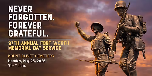 97th Annual Fort Worth Memorial Day Service