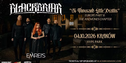 Blackbriar + Emrei's \/ 4 X 2026 \/ Krak\u00f3w