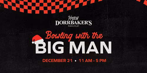 Bowling with the Big Man! \ud83c\udf85