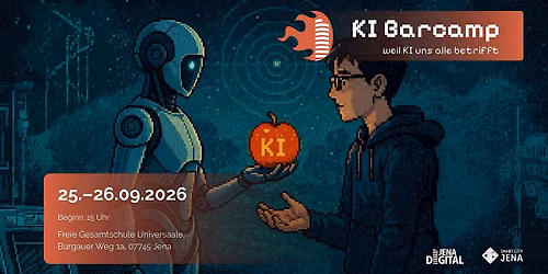 KI-Barcamp Jena - weil KI uns alle betrifft