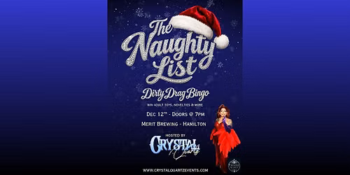 The Naughty List - Dirty Drag Bingo - Hamilton