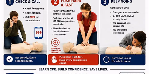 Learn CPR for children aged 10 and over
