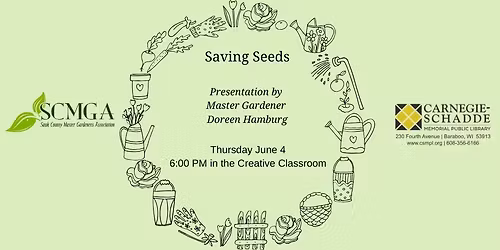 Seed Saving with Master Gardener Doreen Hamburg