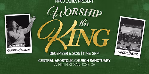 Worship the King- Bilingual Event
